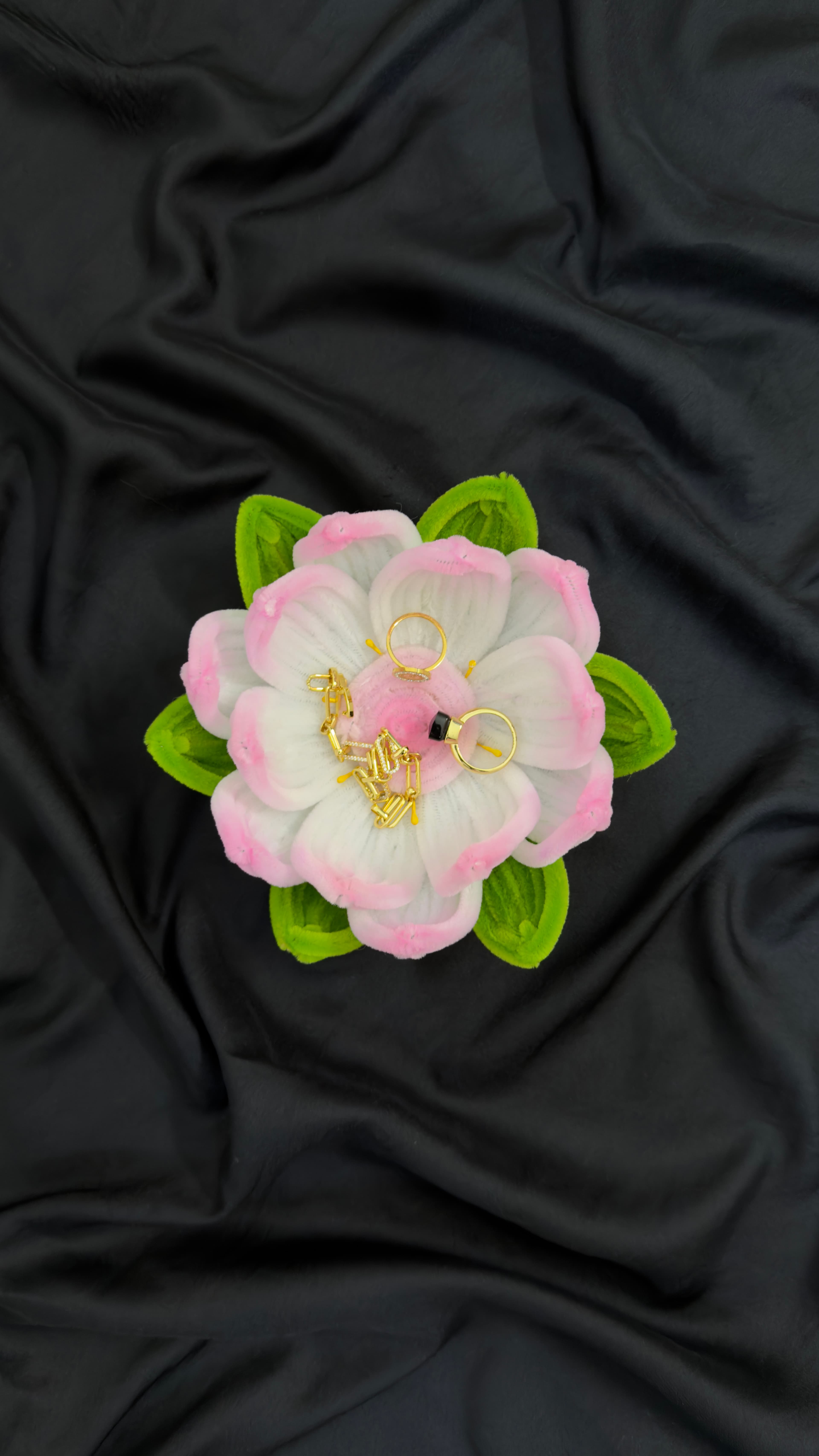 The Blush Lotus Jewlery Tray view 2